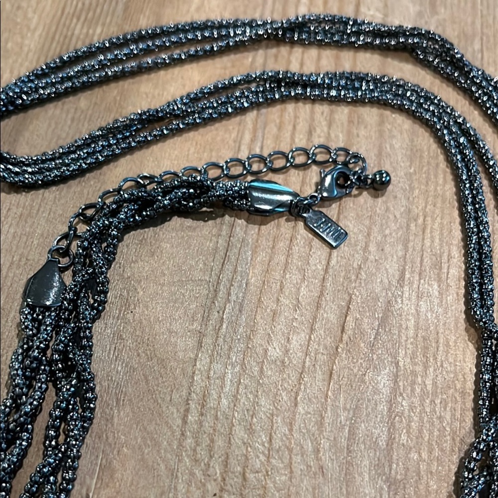 J. Jill l Elegant Silver sparkly Necklace